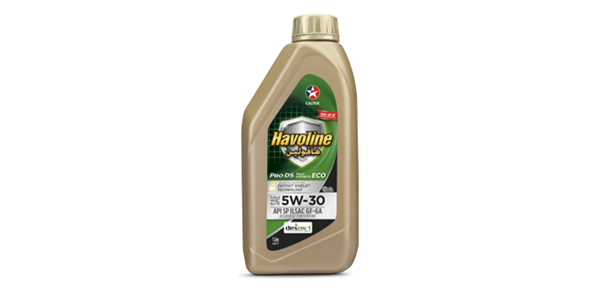 Benefits of using Caltex Havoline Pro DS fully synthetic ECO SAE 5W-30 