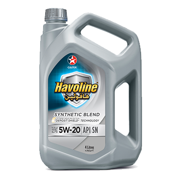 Havoline Synthetic Blend SAE 5W-20 