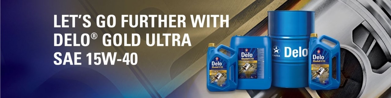 Let’s go further With Delo® Gold Ultra SAE 15W-40